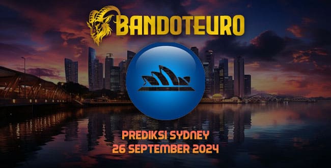Prediksi Togel Sydney Hari Ini 26 September 2024