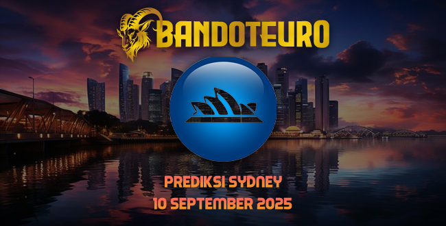 Prediksi Togel Sydney Hari Ini 10 September 2025