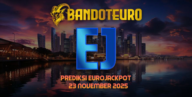 Prediksi Togel Eurojackpot Hari Ini 23 November 2025