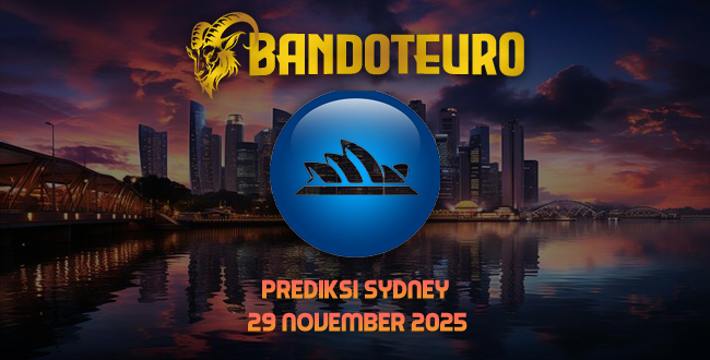 Prediksi Togel Sydney Hari Ini 29 November 2025