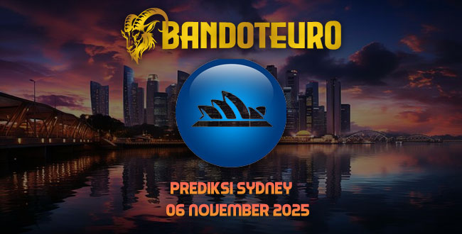 Prediksi Togel Sydney Hari Ini 06 November 2025
